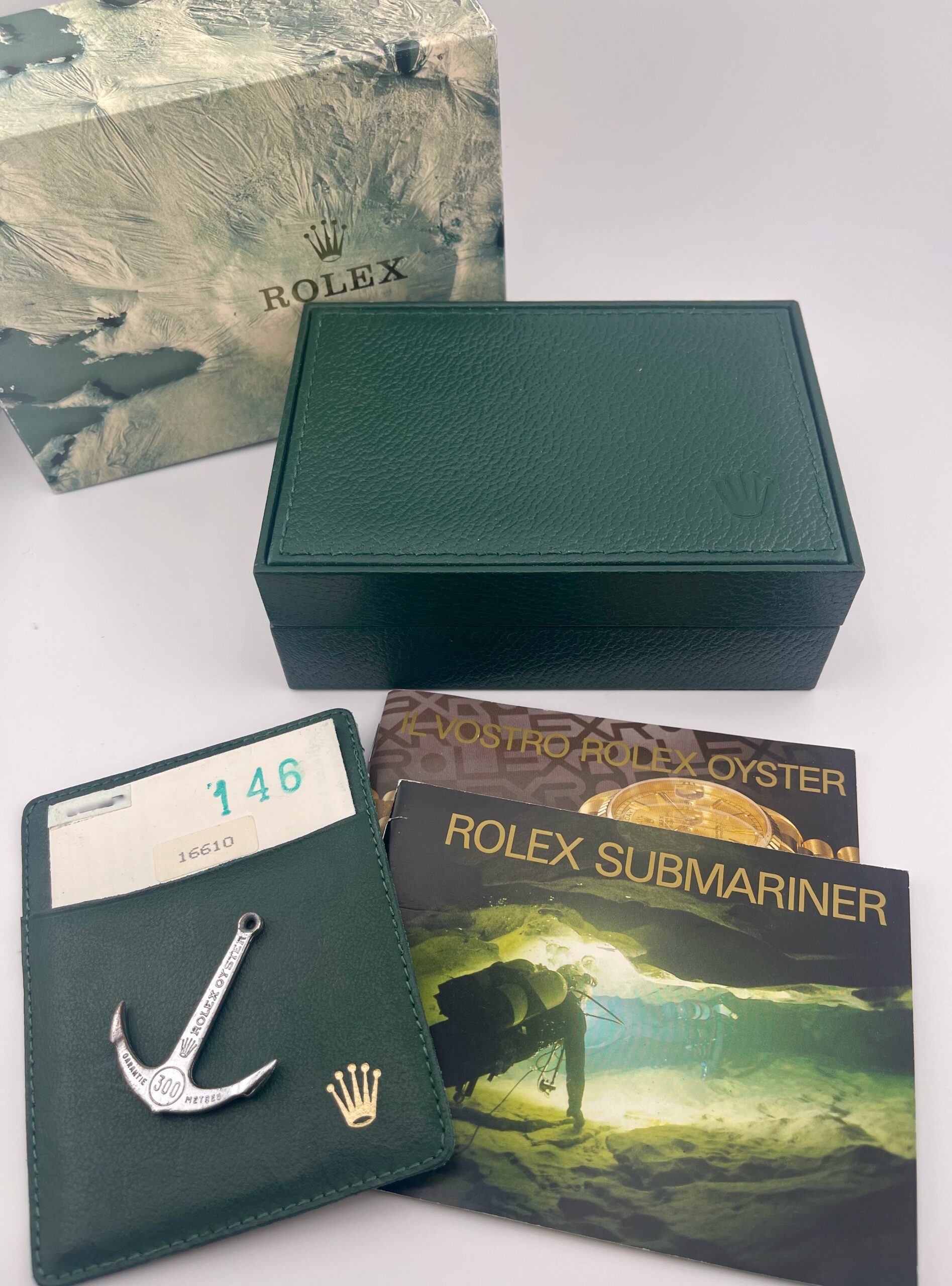 Rolex Submariner Date 16610, Box/Paper - Image 5