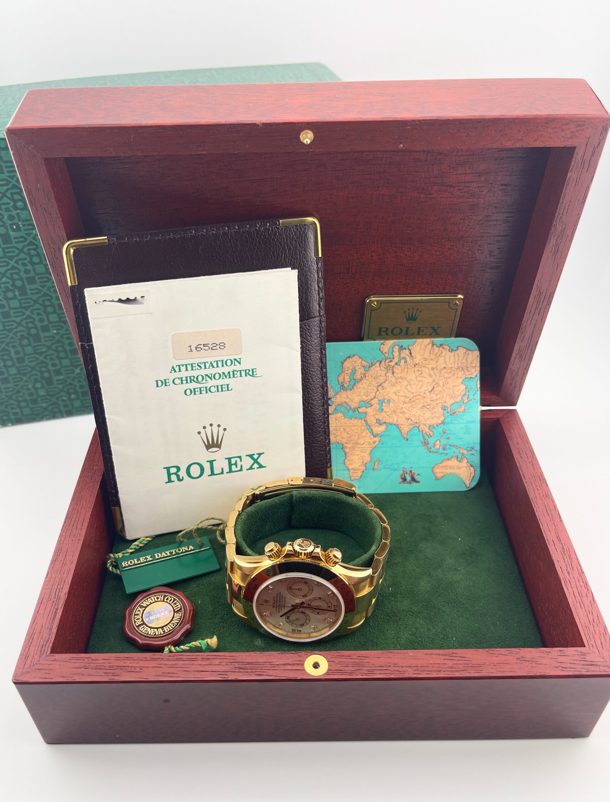Rolex Daytona 16528 MOP, Diamonds, Box/Paper - Image 6