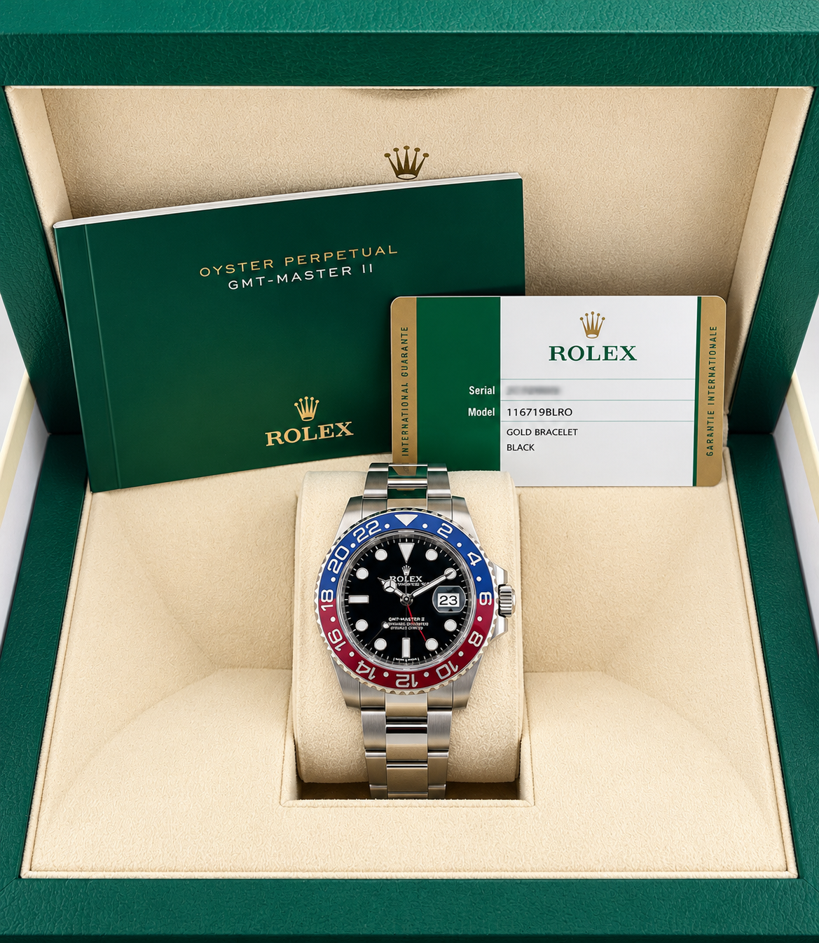 Rolex GMT-Master II 116719BLRO Pepsi, White Gold - Image 5