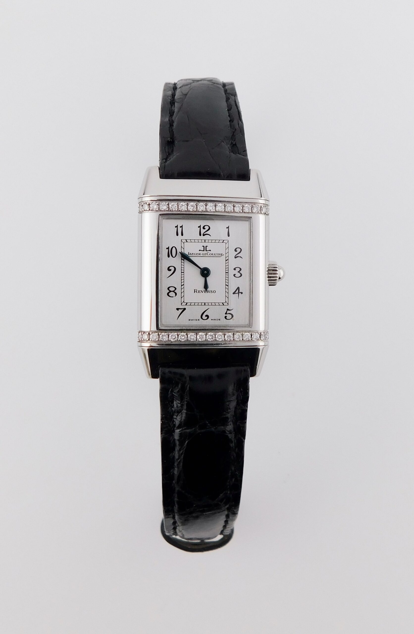 Jaeger-LeCoultre Reverso Lady 265.8.08 Factory Diamonds, Box/Paper - immagine 2