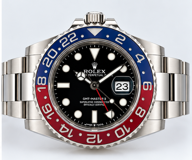 Rolex GMT-Master II 116719BLRO Pepsi, White Gold - Image 3