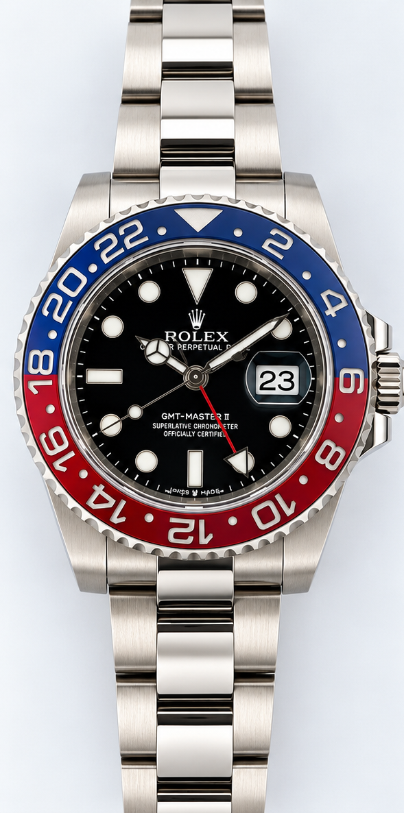 Rolex GMT-Master II 116719BLRO Pepsi, White Gold - Image 2